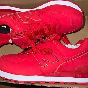 New Balances!! Never wore them or went out in them!!